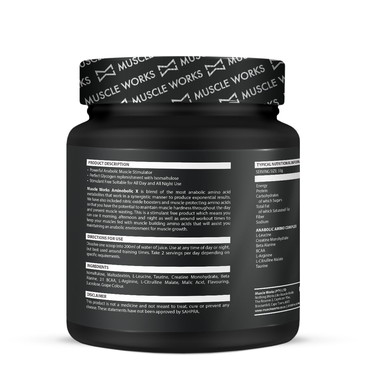 Aminobolic X, Grape Burst (660g)