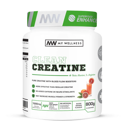 Clean Creatine. Blood Orange (800g)