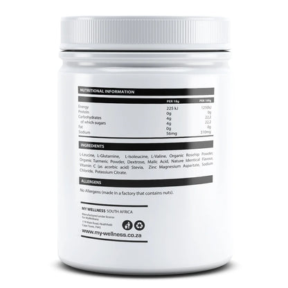 Game Changer Recovery, Blood Orange. BCAA's & Glutamine (500g)