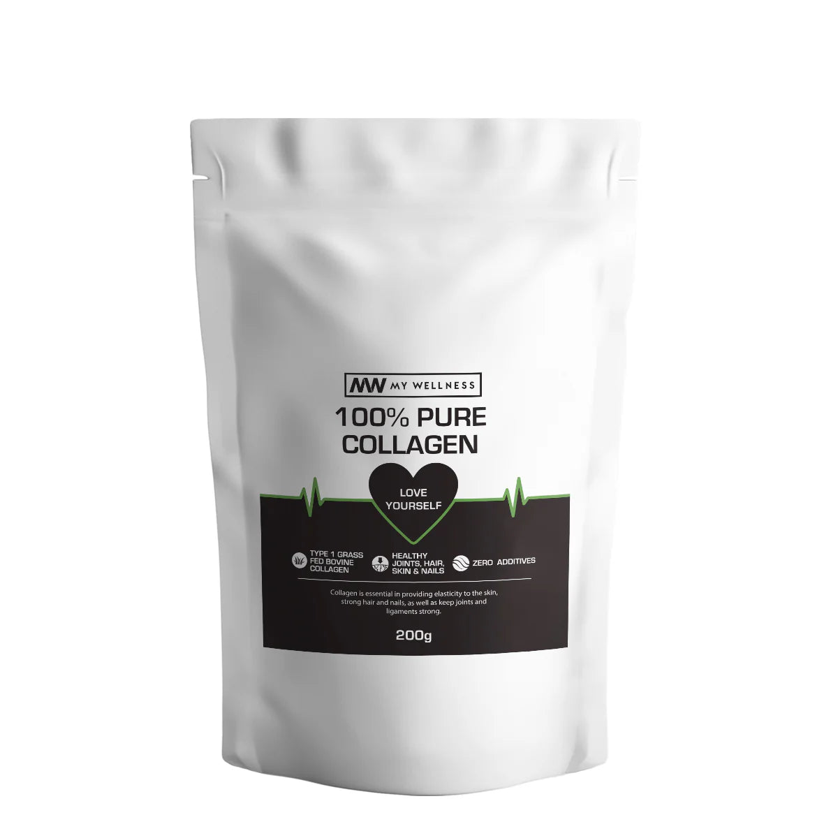 Pure Collagen, 100%, Unflavored (200g)