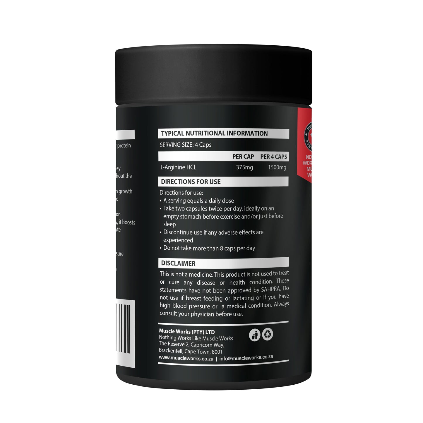 L-Arginine (120 tabs)