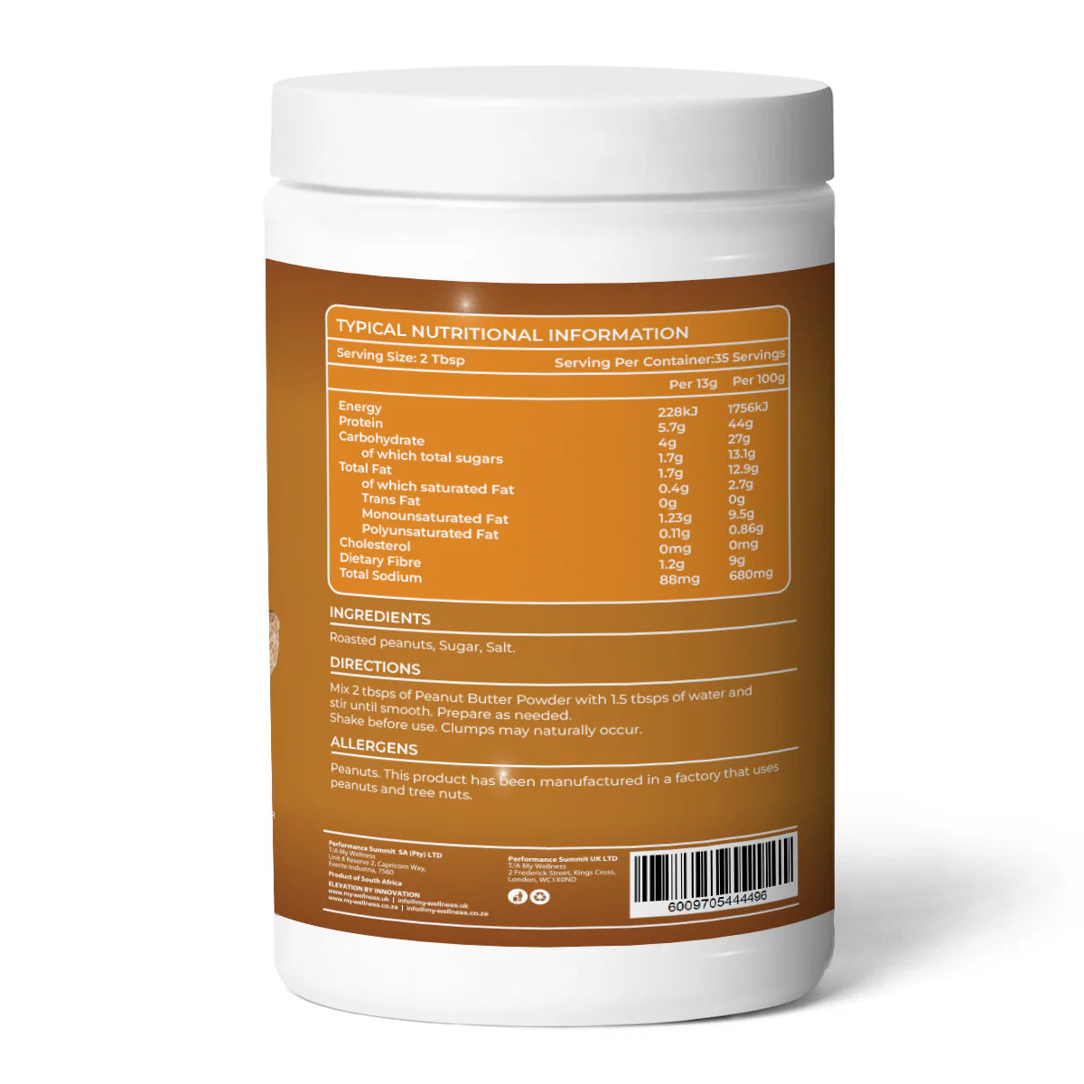 Peanut Butter Powder (454g)